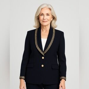 St. John Knit Evening vintage sweater blazer